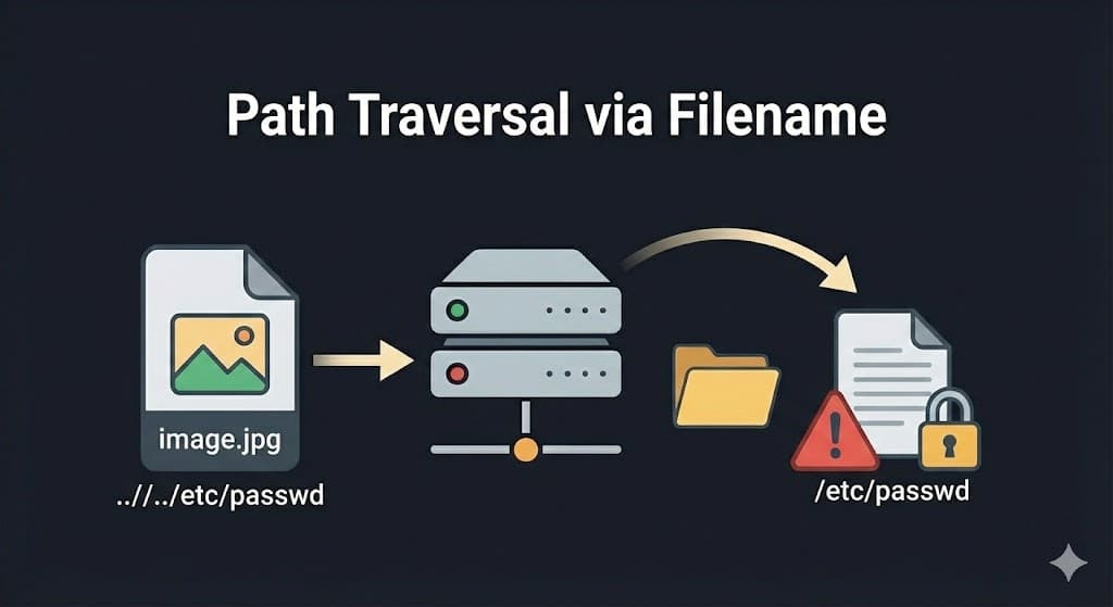 Path Traversal via Filename (Leo thang thư mục qua tên file)