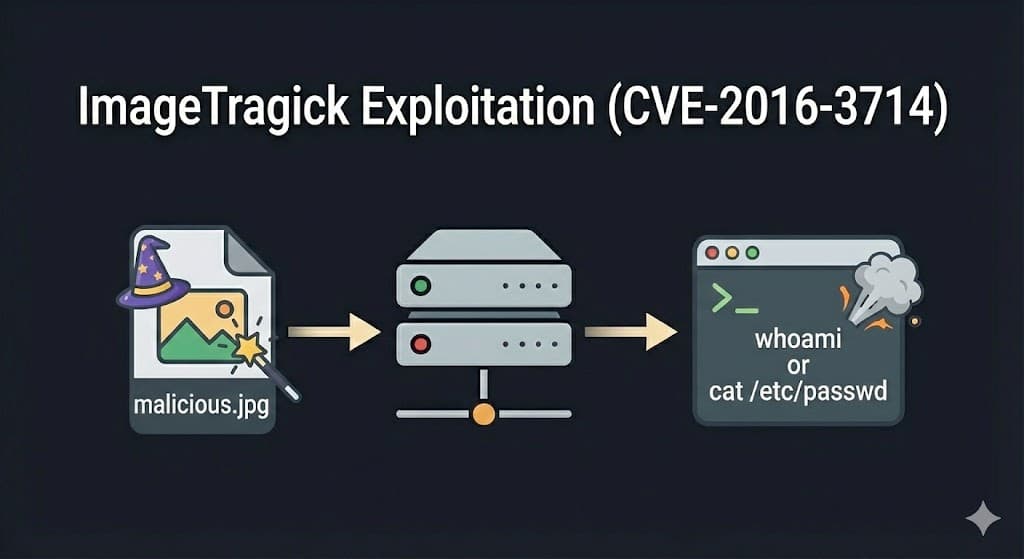 ImageTragick Exploitation (CVE-2016-3714)