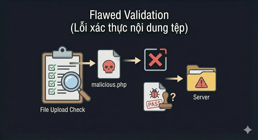 Flawed Validation (Lỗi xác thực nội dung tệp)